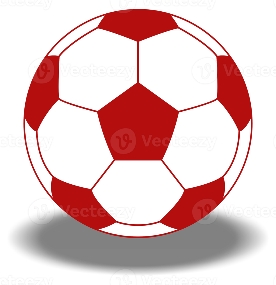 Foot Ball or Soccer Ball Icon Symbol for Art Illustration, Logo, Website, Apps, Pictogram, News, Infographic or Graphic Design Element. Format PNG