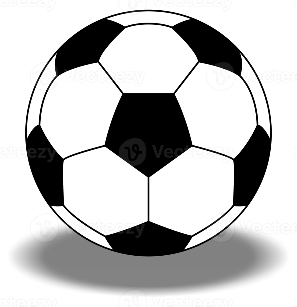 Foot Ball or Soccer Ball Icon Symbol for Art Illustration, Logo, Website, Apps, Pictogram, News, Infographic or Graphic Design Element. Format PNG