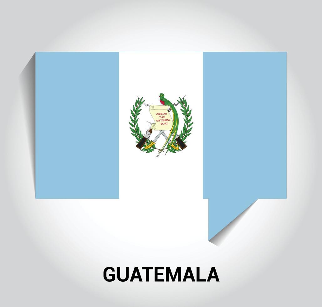 vector de diseño del día de la independencia de guatemala