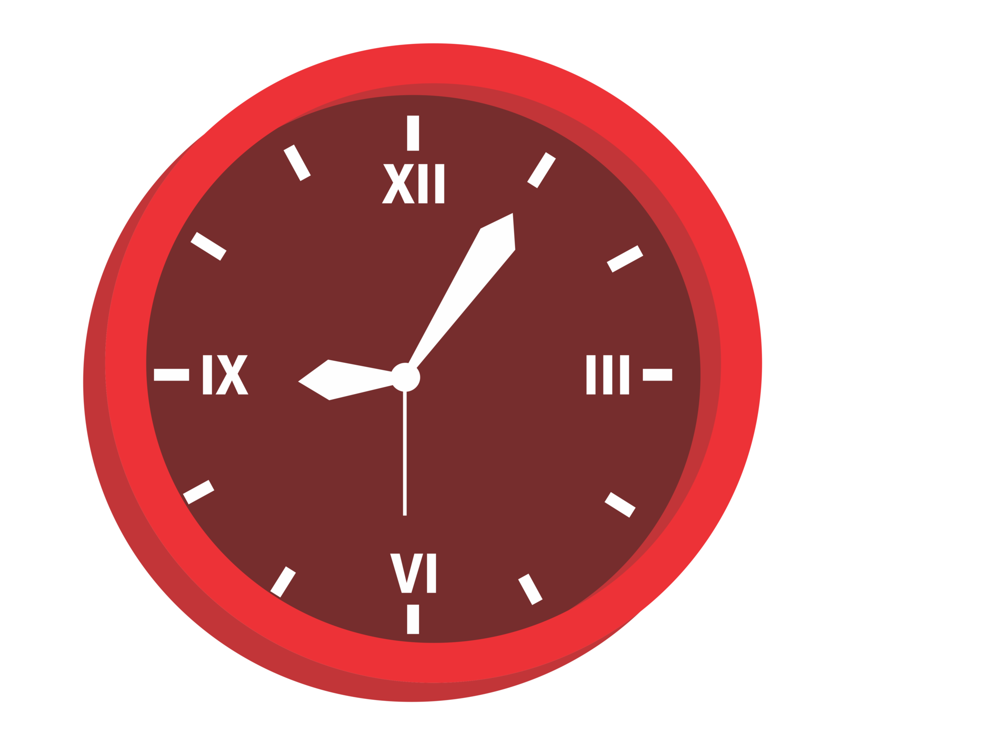 Object Clock with Circle shape 13367172 PNG