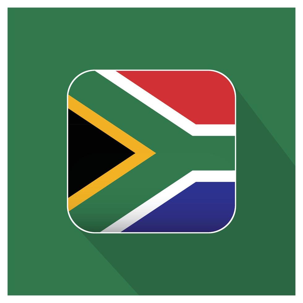 South Africa flag design vector