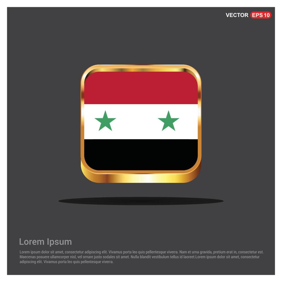 vector de diseño de bandera de siria