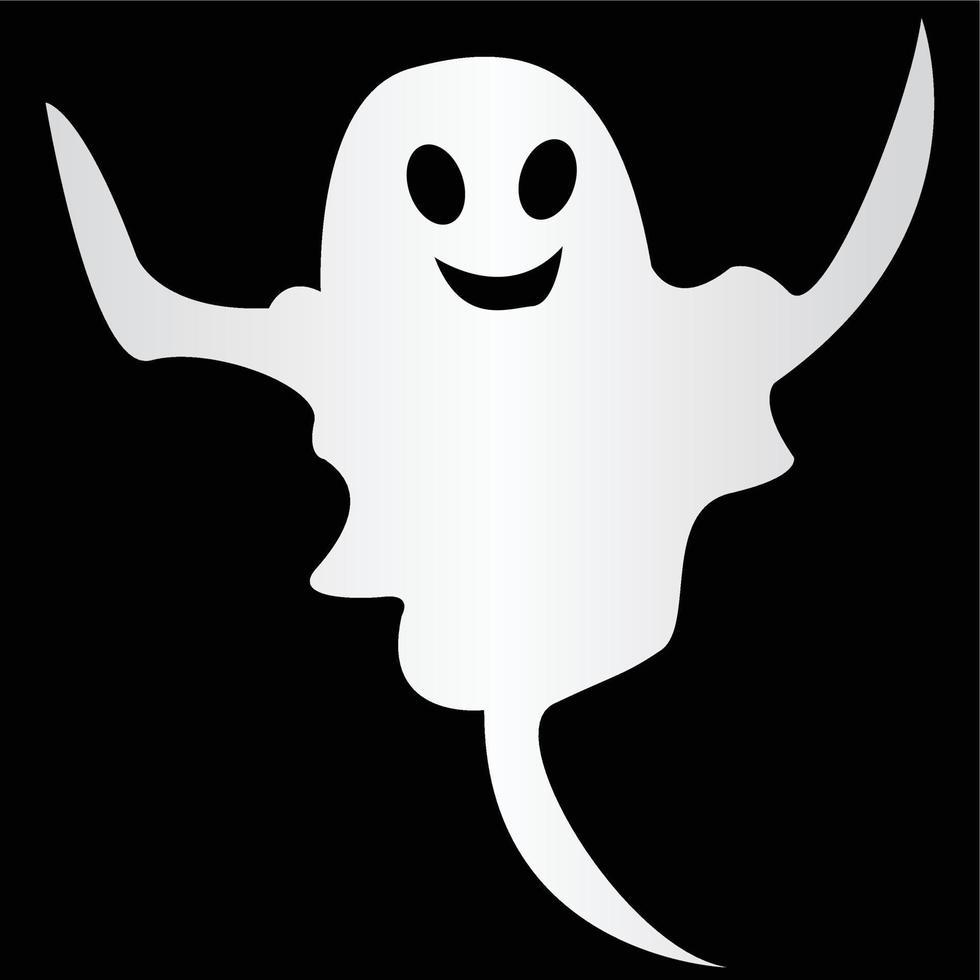 Cartoon Ghost Vector
