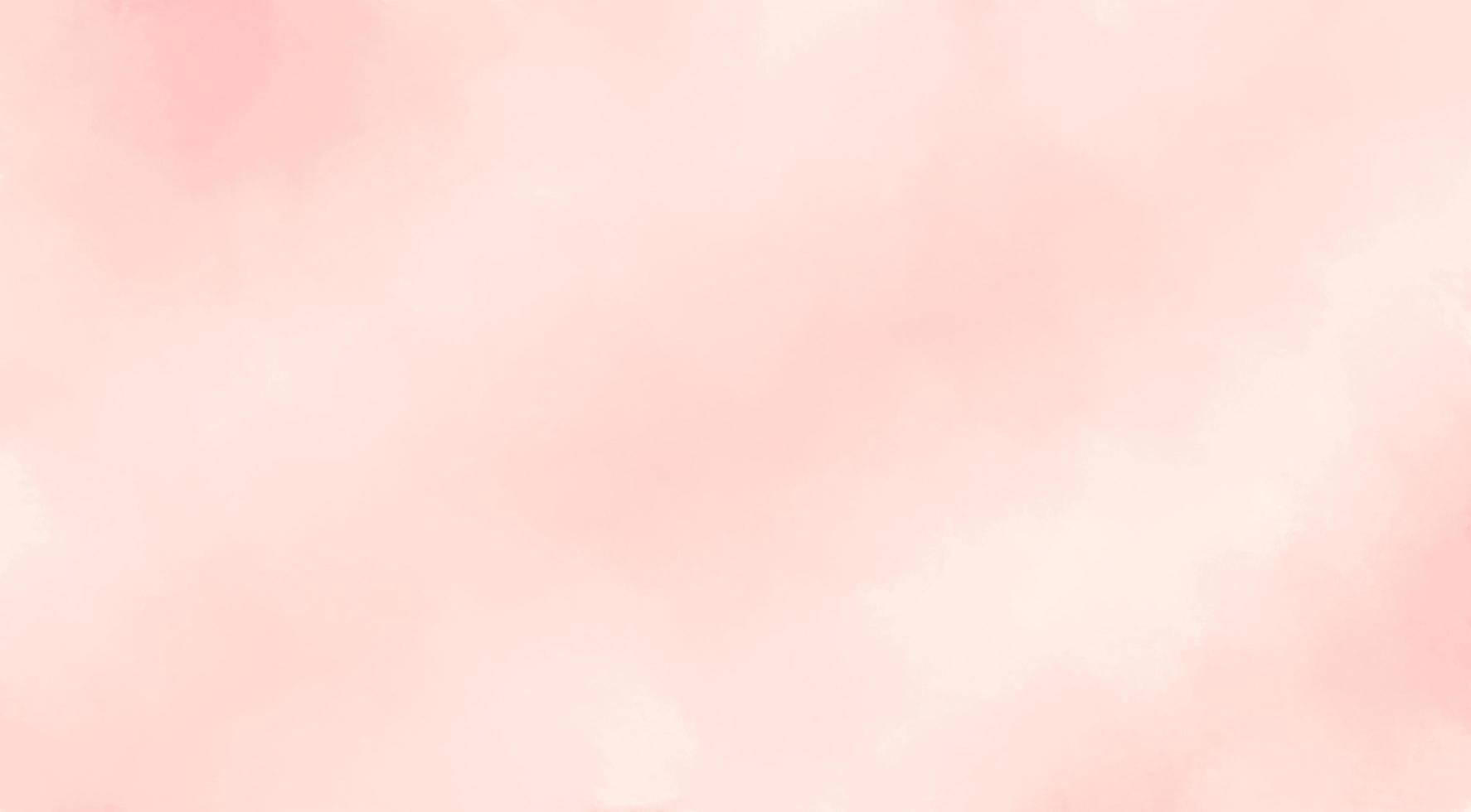 digital drawing of blurred watercolor paints in peach color photo