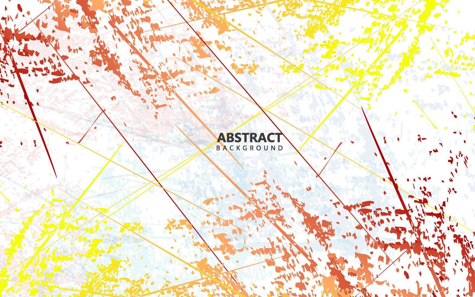 Abstract grunge texture orange color background vector