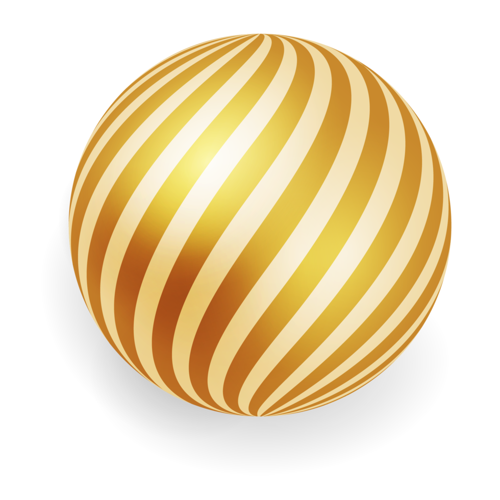 jul boll med xmas skriva ut och mönster. png
