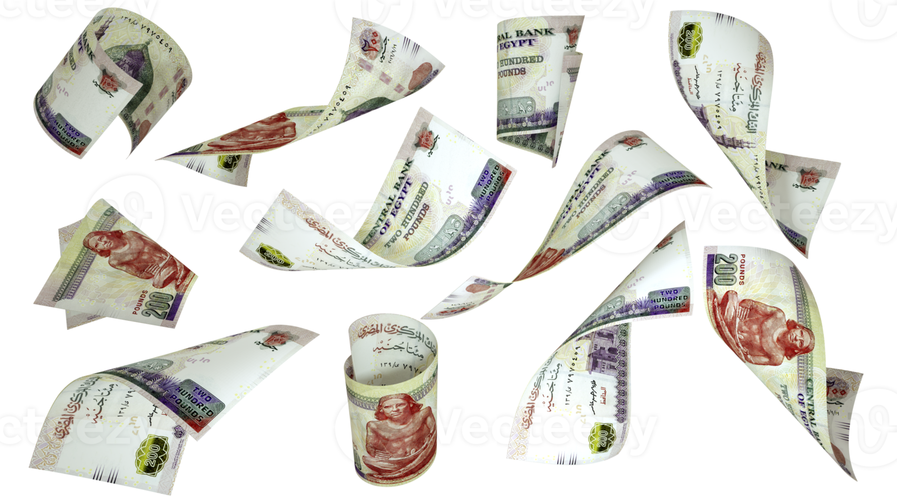 200 Egyptian Pound PNGs For Free Download