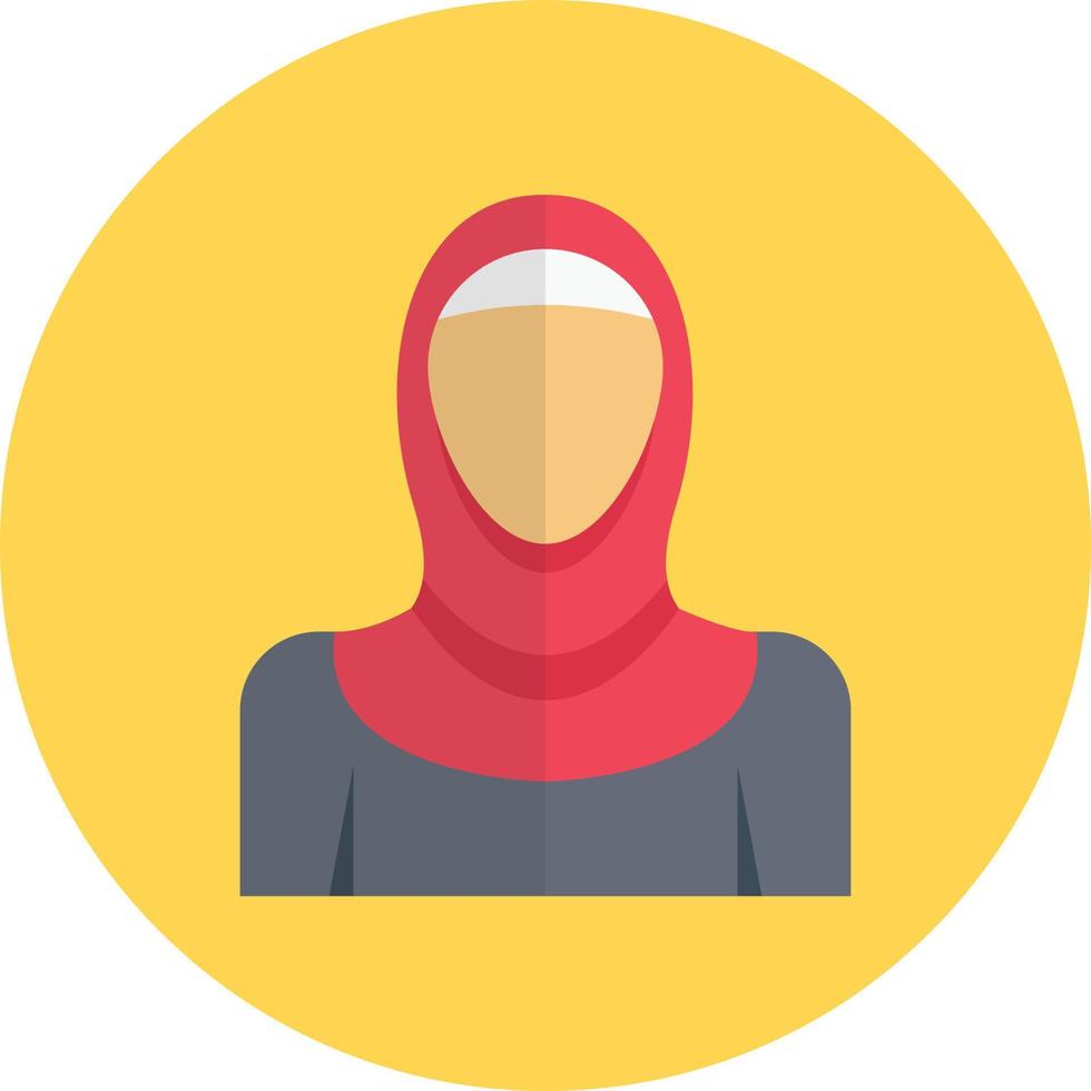muslim women vector illustration on a background.Premium quality symbols.vector icons for concept and graphic design.