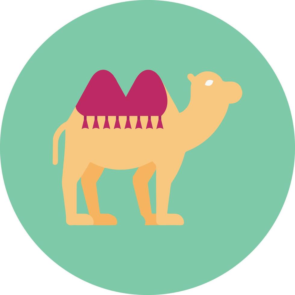 camel vector illustration on a background.Premium quality symbols.vector icons for concept and graphic design.