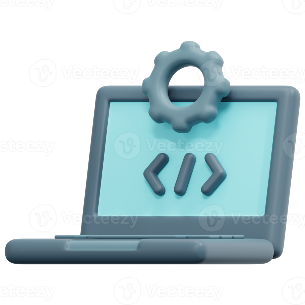 settings 3d render icon illustration png