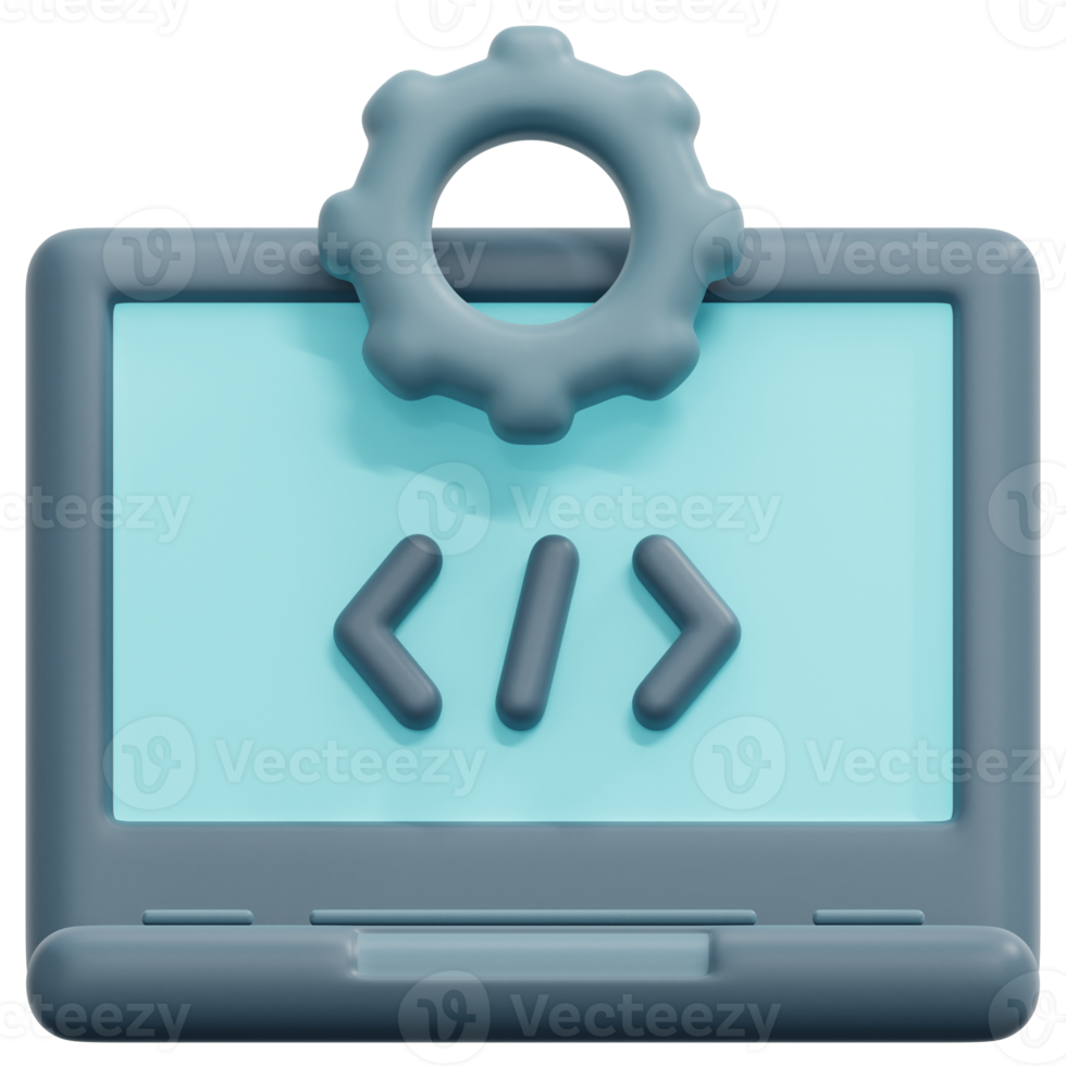 settings 3d render icon illustration png