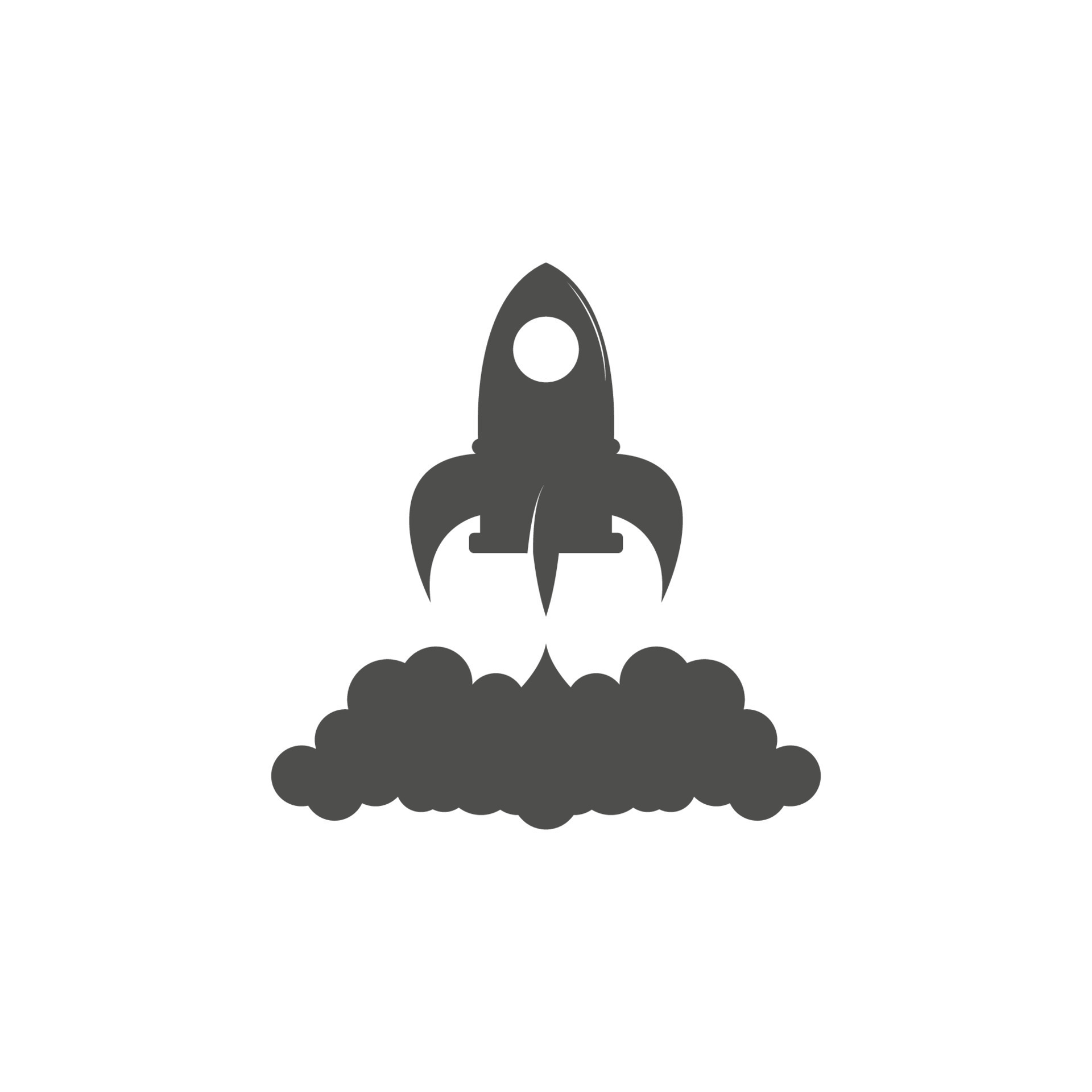 abstract rocket icon vector illustration template design 13368366