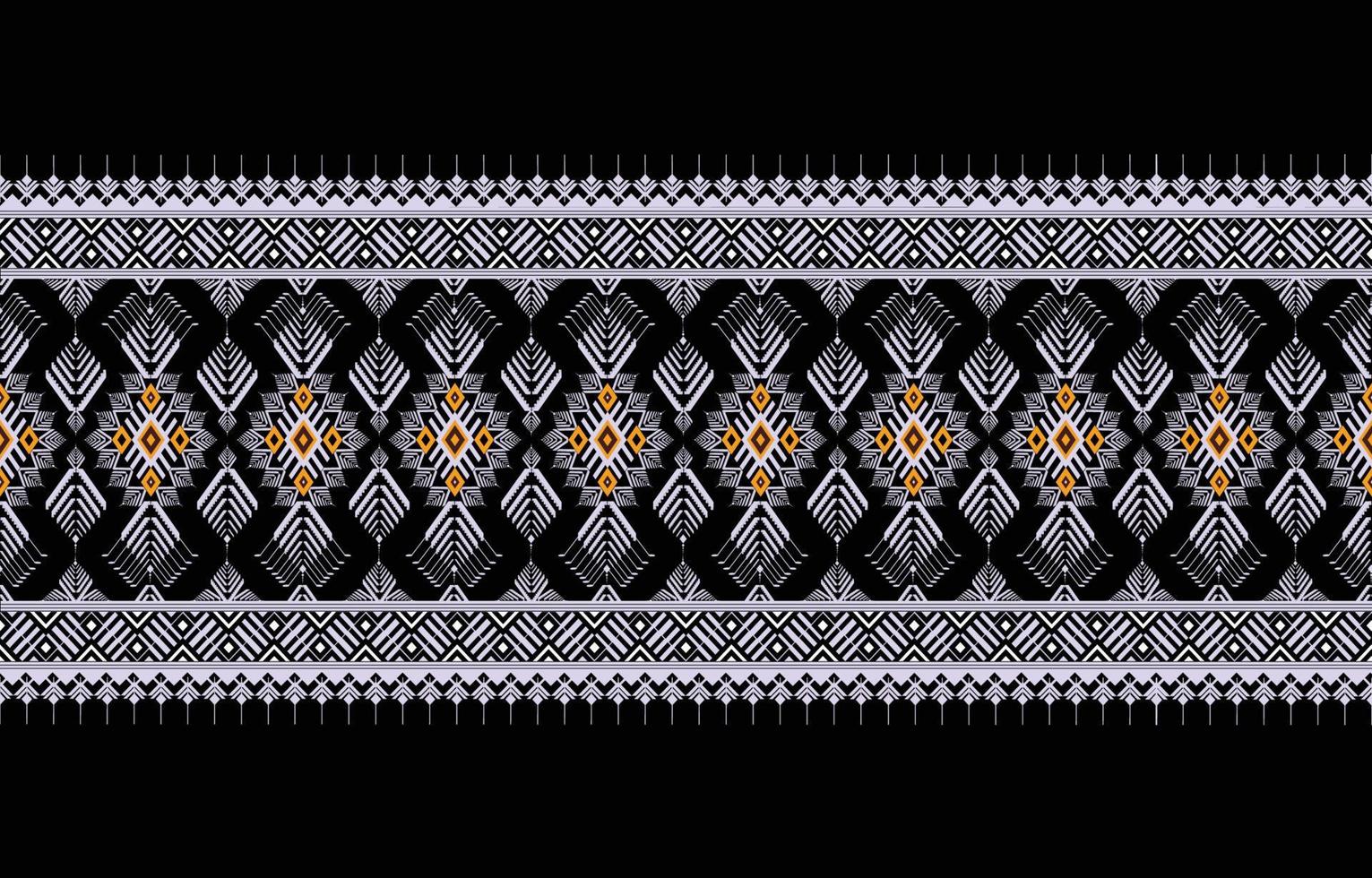 patrón oriental étnico geométrico. tono oscuro occidental, azteca, tribal tradicional. patrón sin costuras tela, azulejo, fondo, alfombra, papel pintado, ropa, sarong, envoltura, batik, tela, patrón vectorial. vector