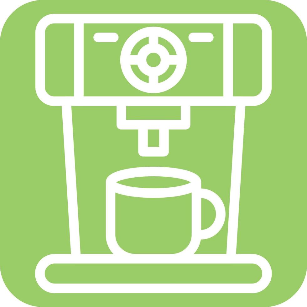Coffee Machine Icon Style vector