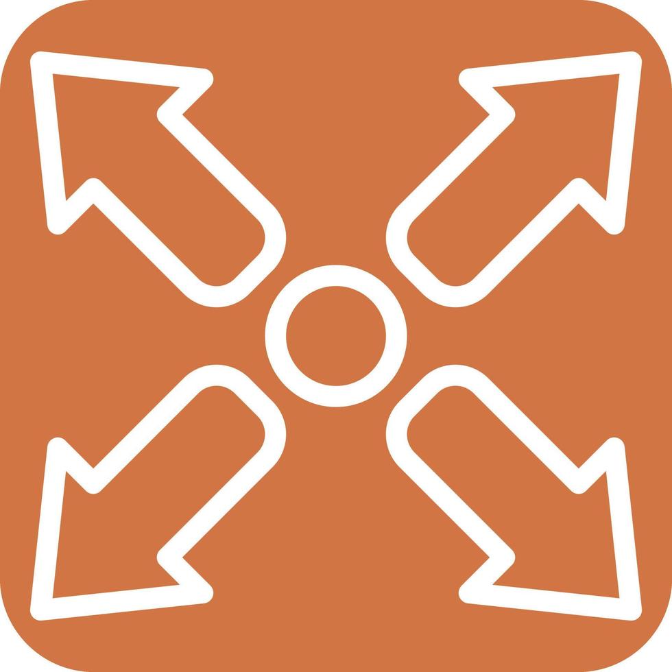 Expand Icon Style vector