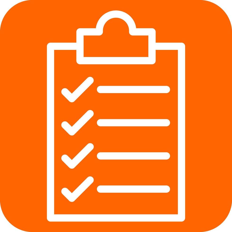 checklist Icon Style vector
