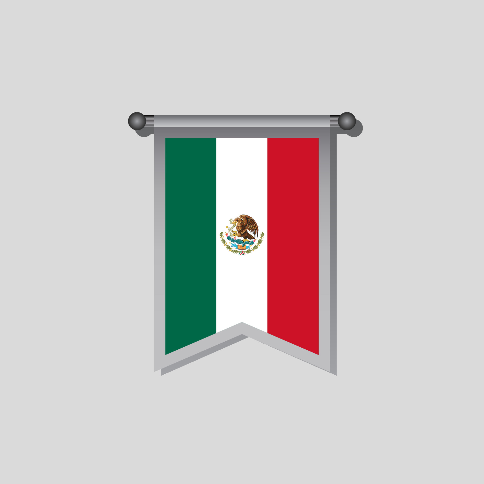 Mexican Flag Outline Mexican Flag Outline