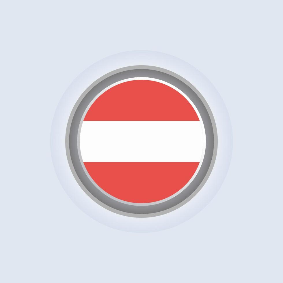 Illustration of Austria flag Template vector