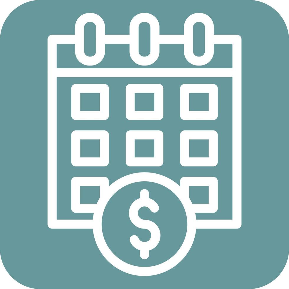 Payment Day Icon Style vector