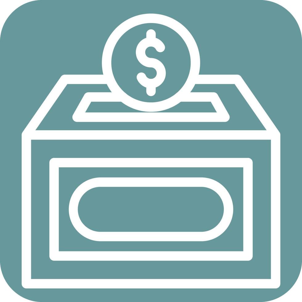 Donation Icon Style vector