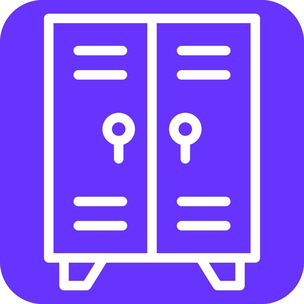 Lockers Icon Style vector