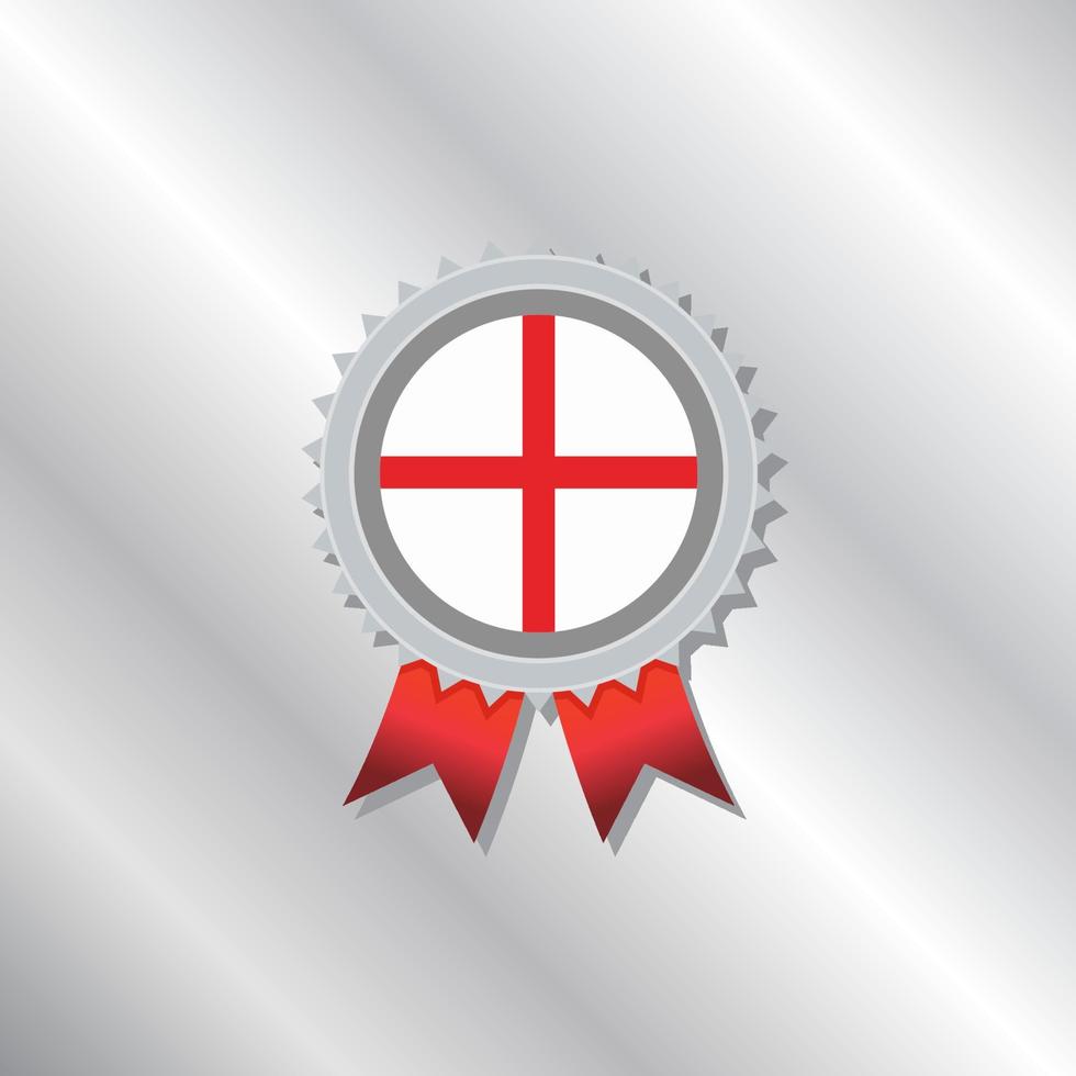 Illustration of England flag Template vector