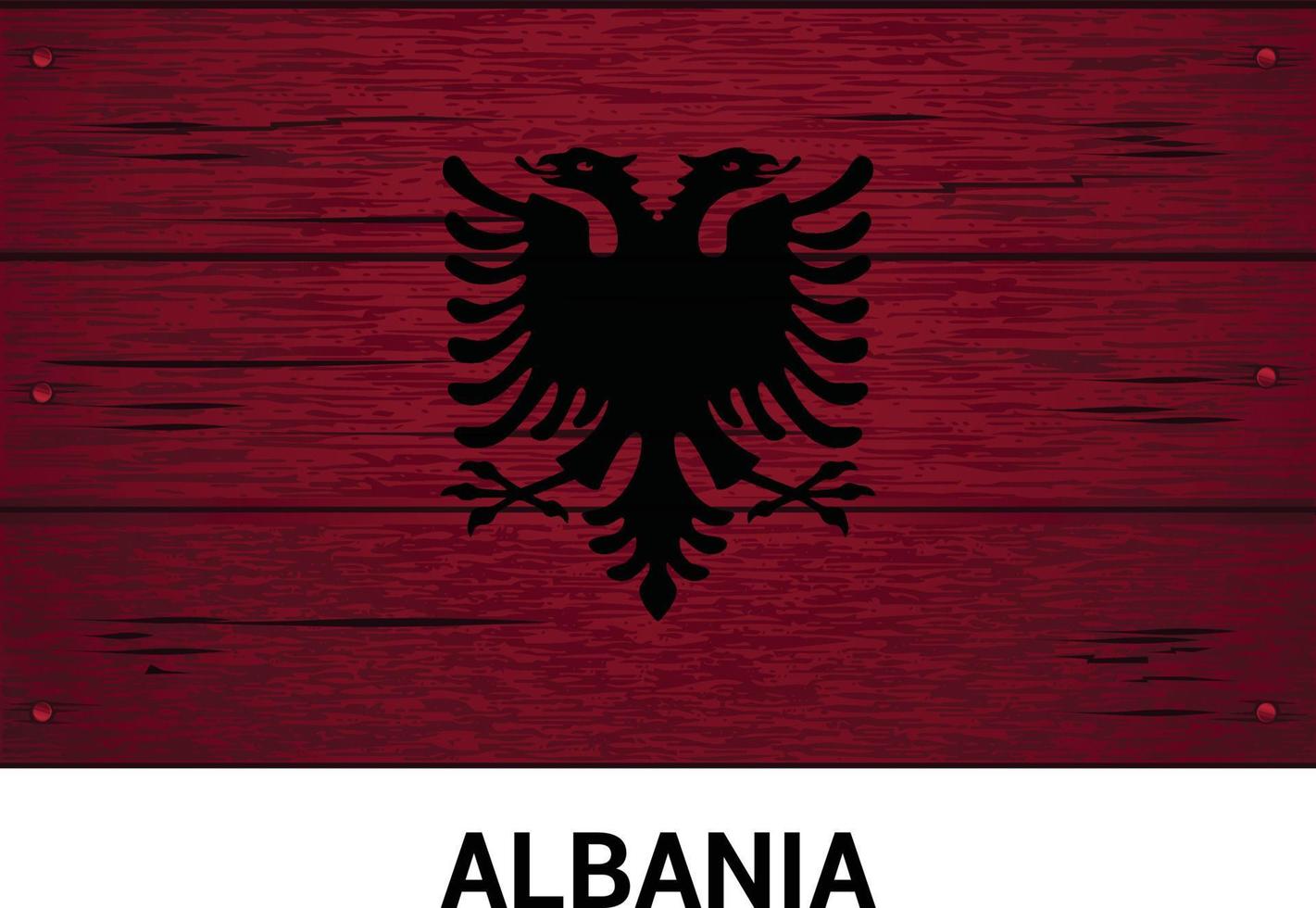 Country flag for nation with creative design vector