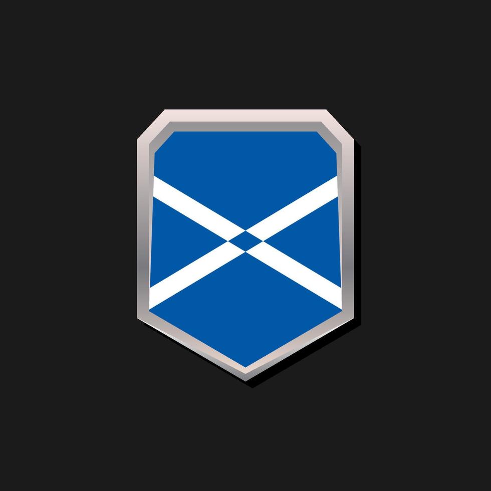 Illustration of Scotland flag Template vector