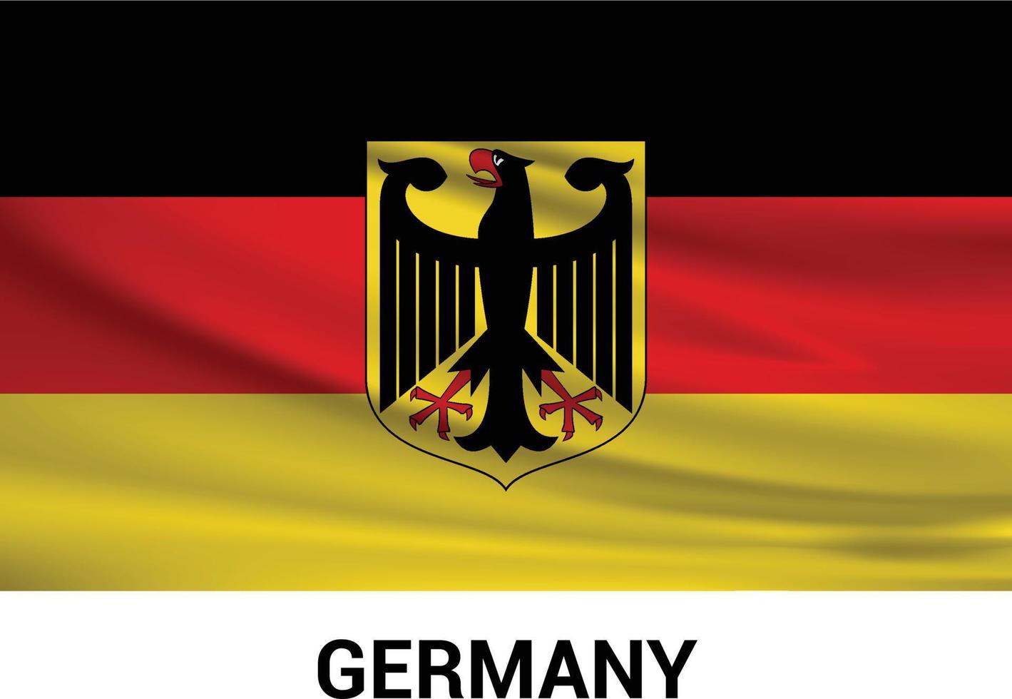 Germany Indpendence day design vector