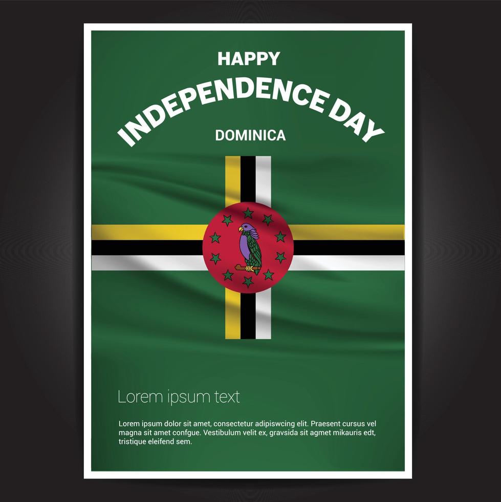 Happy Indpendence day design card vector with flags