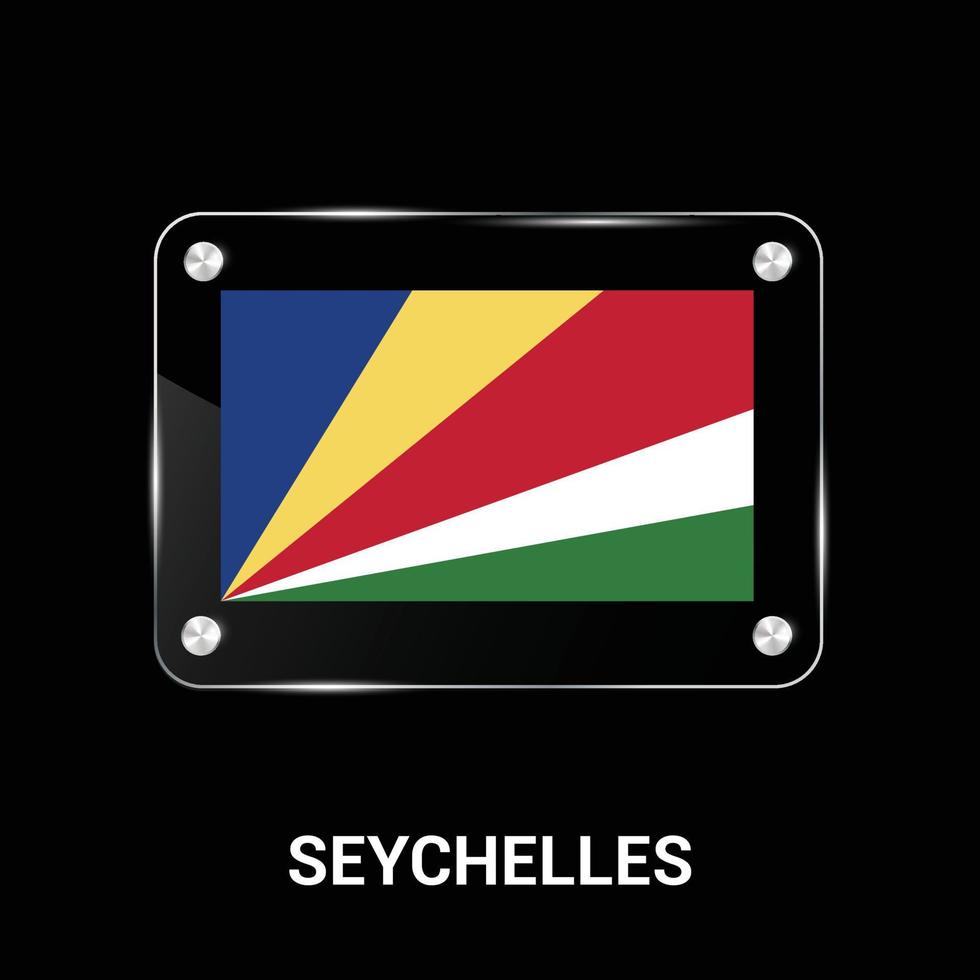 vector de diseño de banderas de seychelles