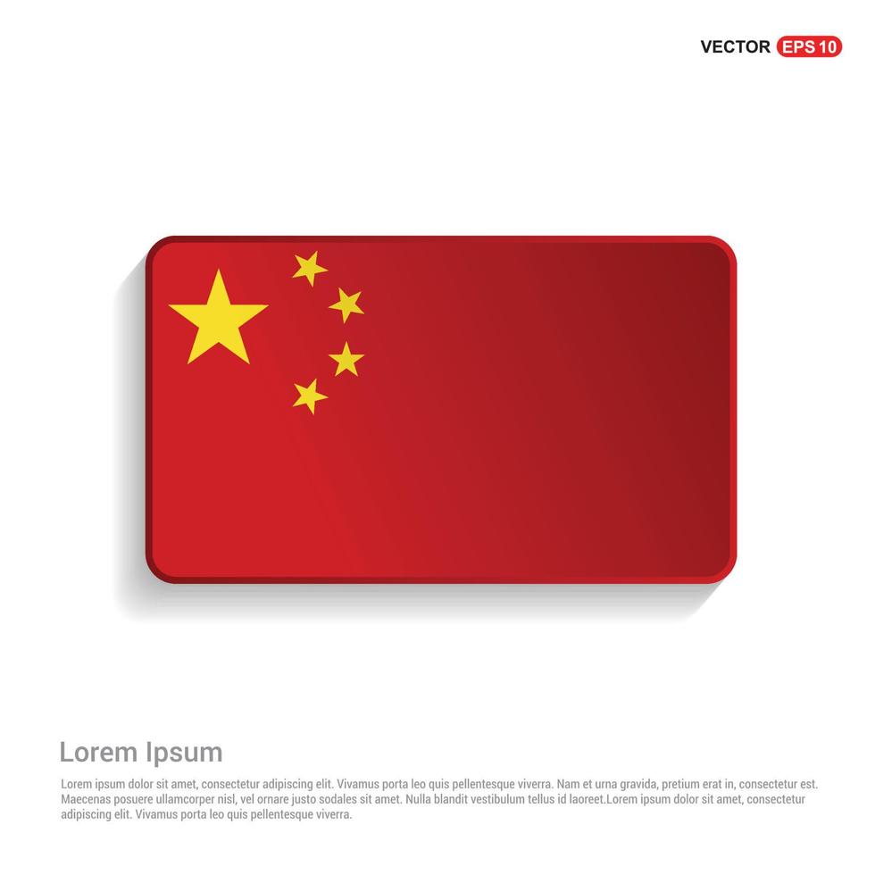 China Independence day design card vector