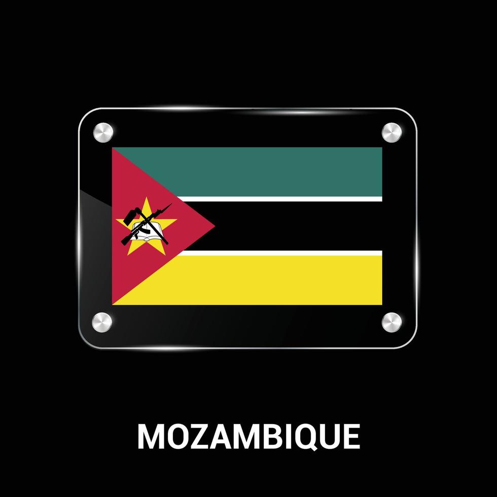 Mozambique flag design vector