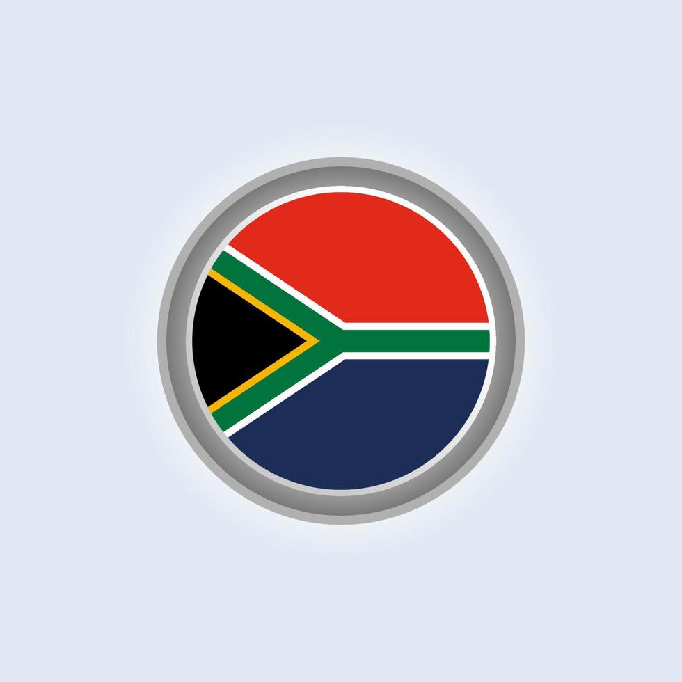 Illustration of South Africa flag Template vector