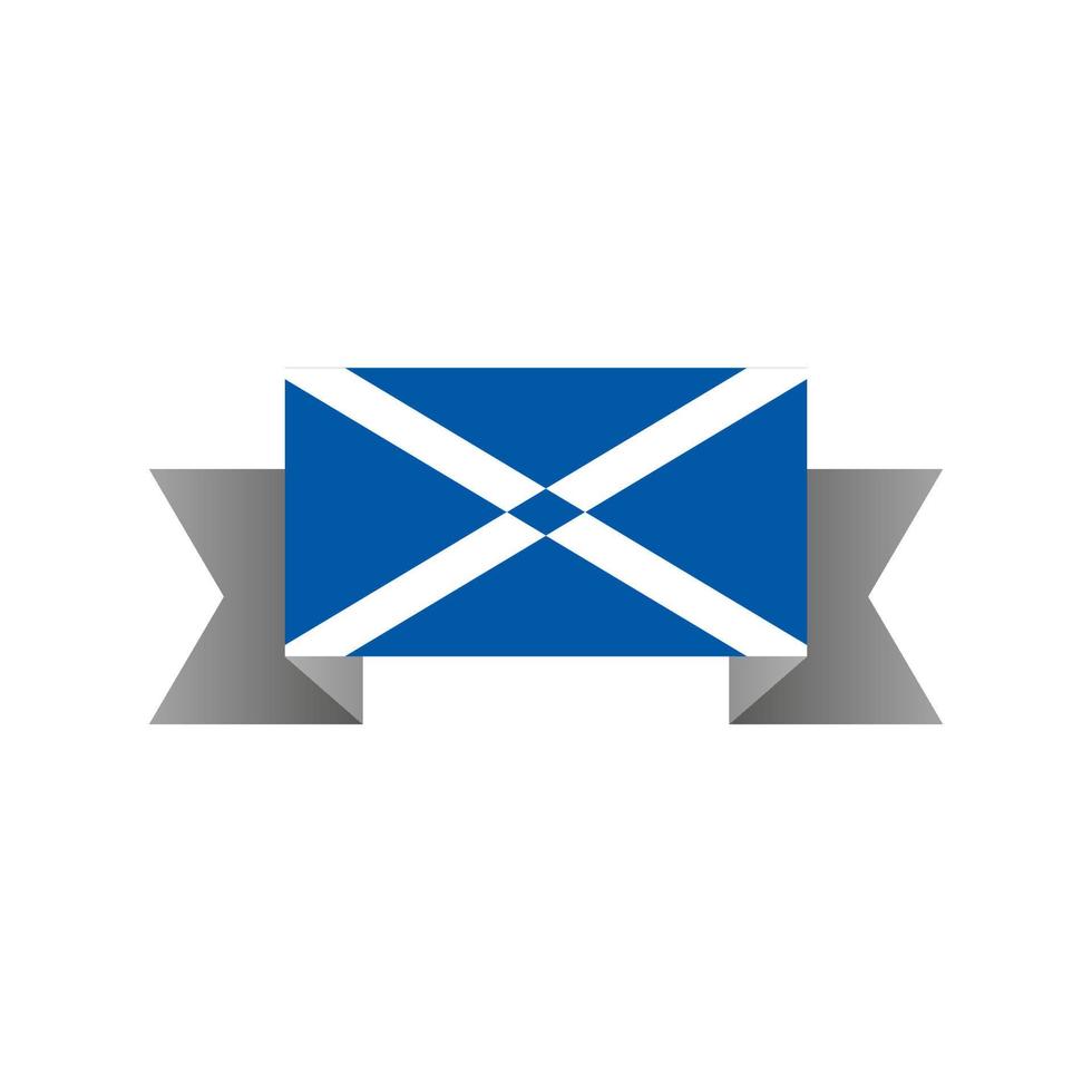 Illustration of Scotland flag Template vector