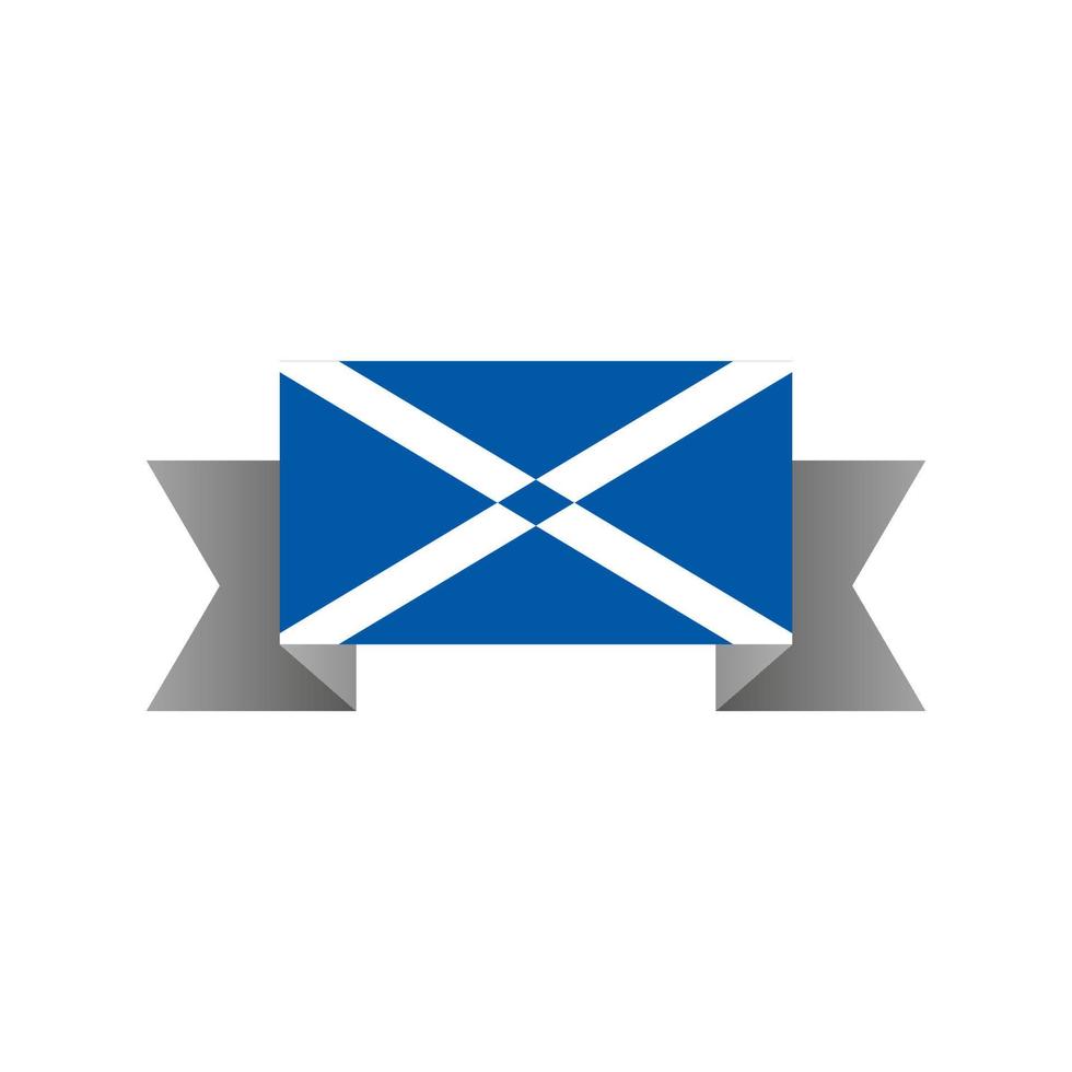 Illustration of Scotland flag Template vector