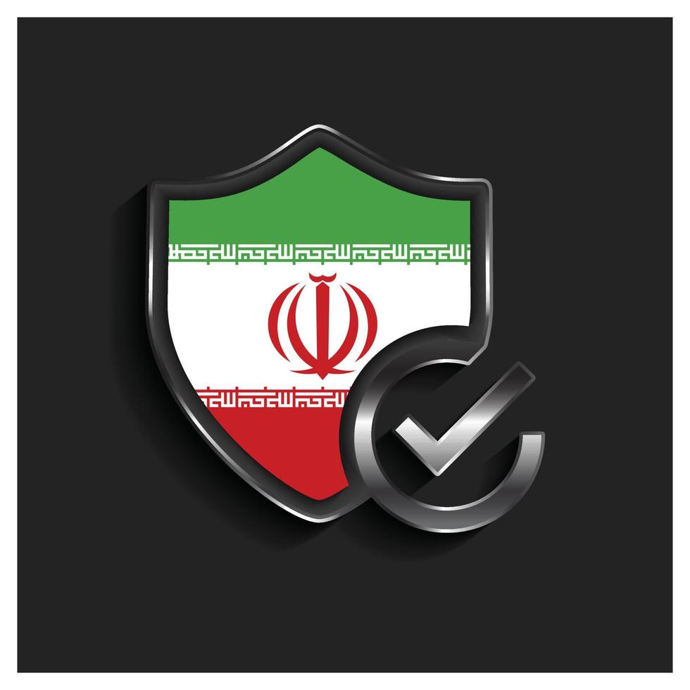 Iran Independence day design vector