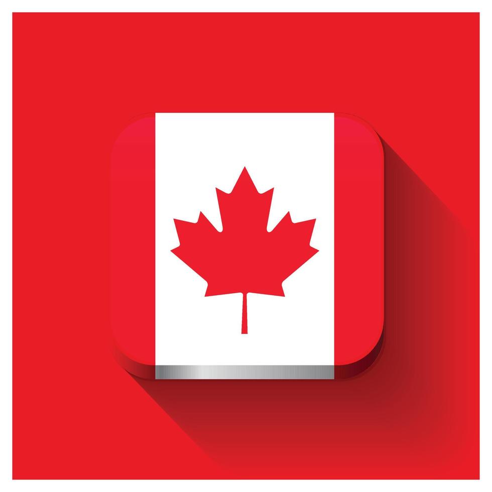 Canada flag design vector