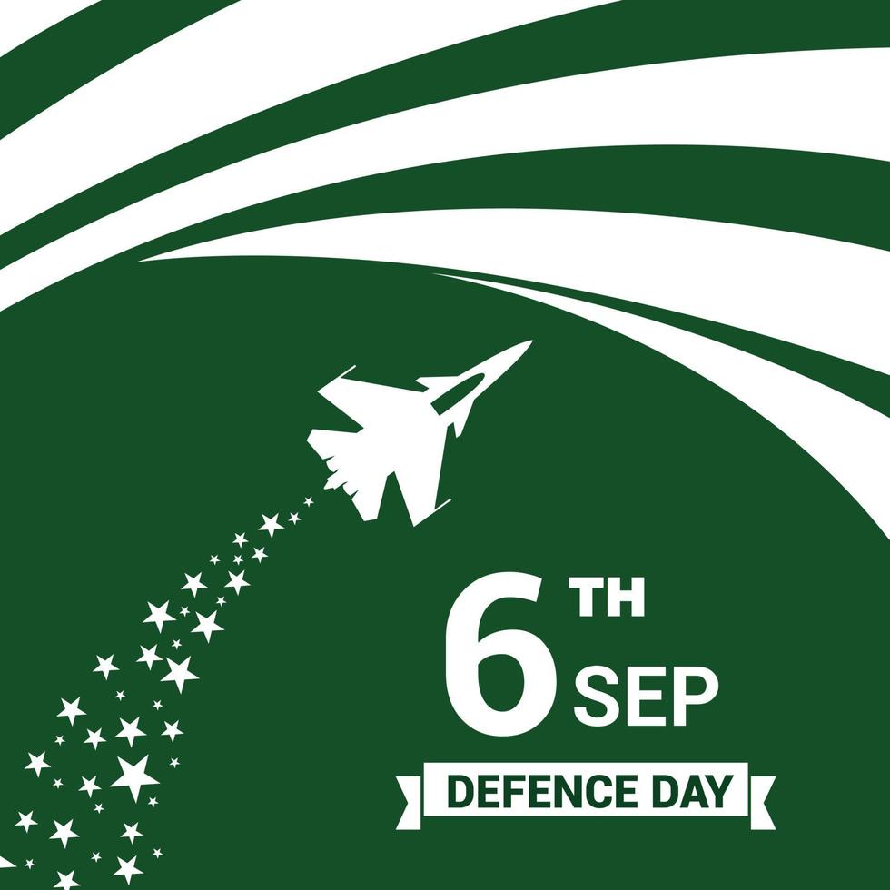 Pakistan Defence day design vector