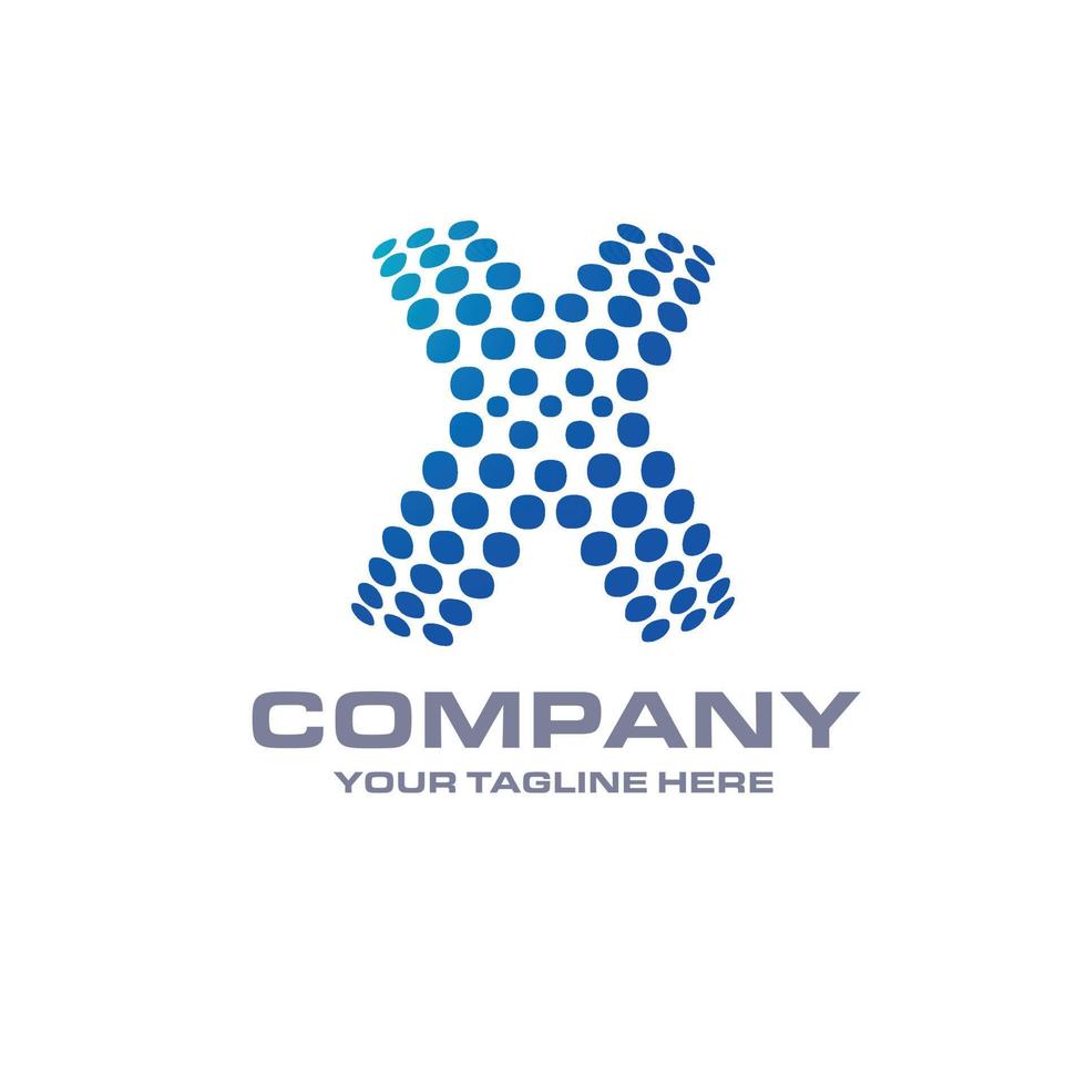 Alphabetic logo design with elegent design and typography vector