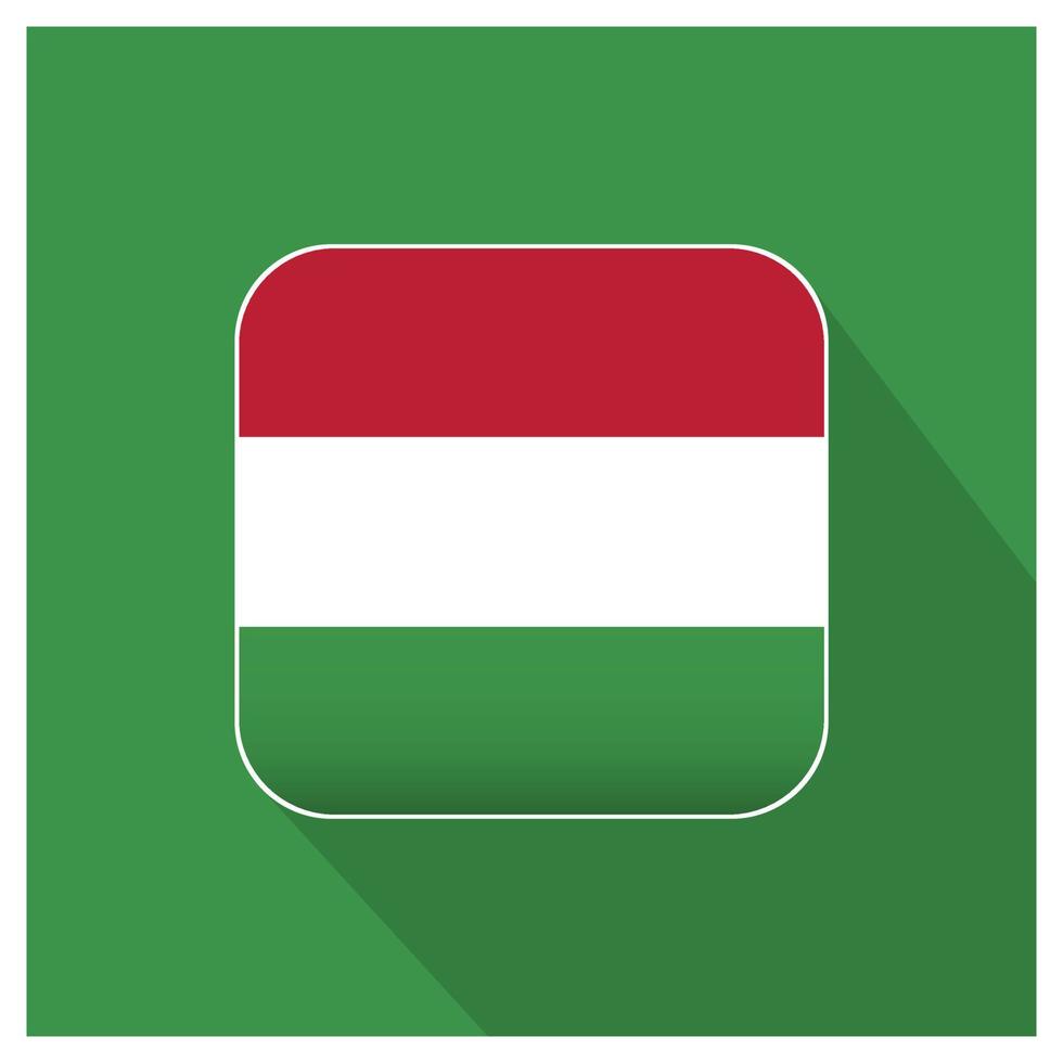 Hungary flag design vector