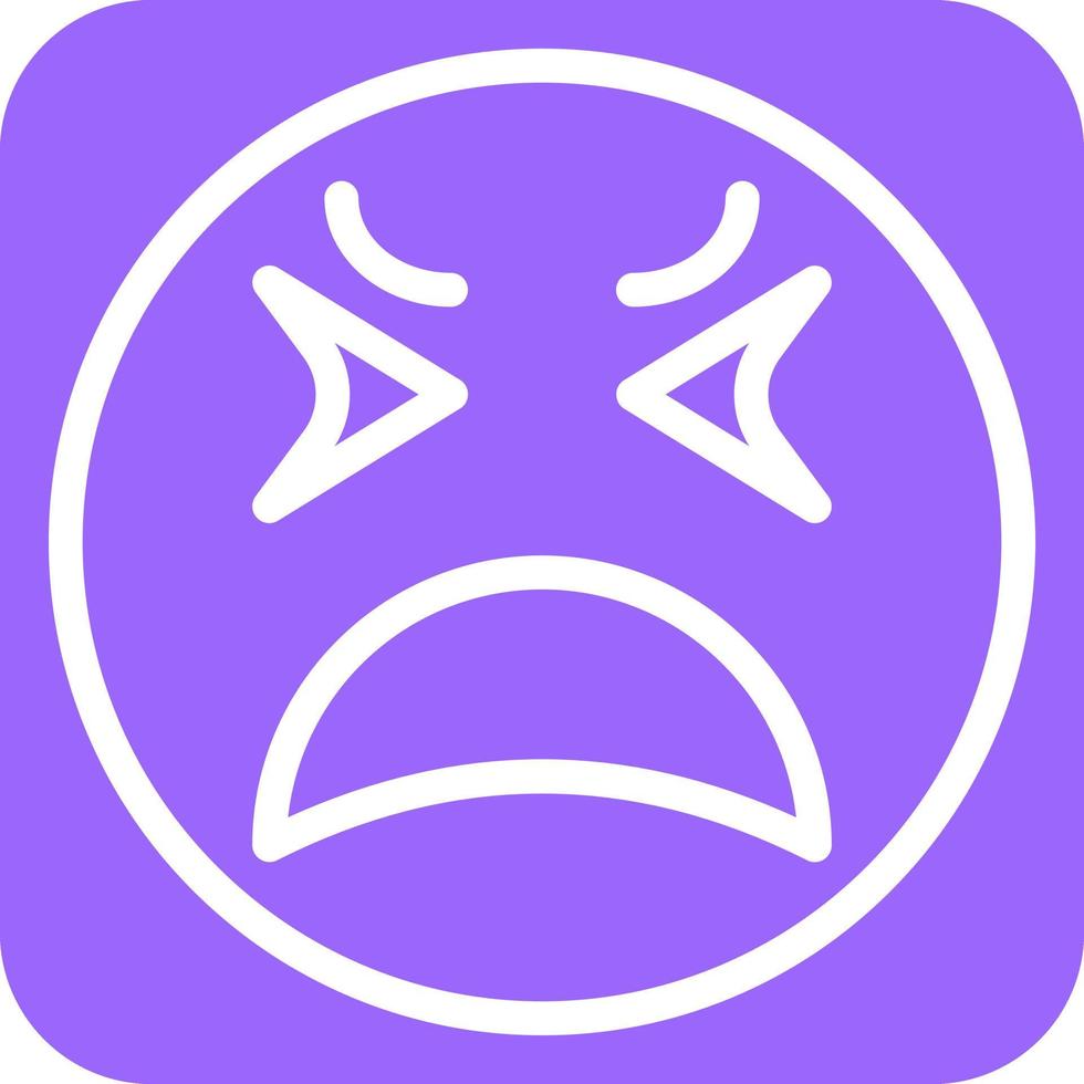 Upset Icon Style vector