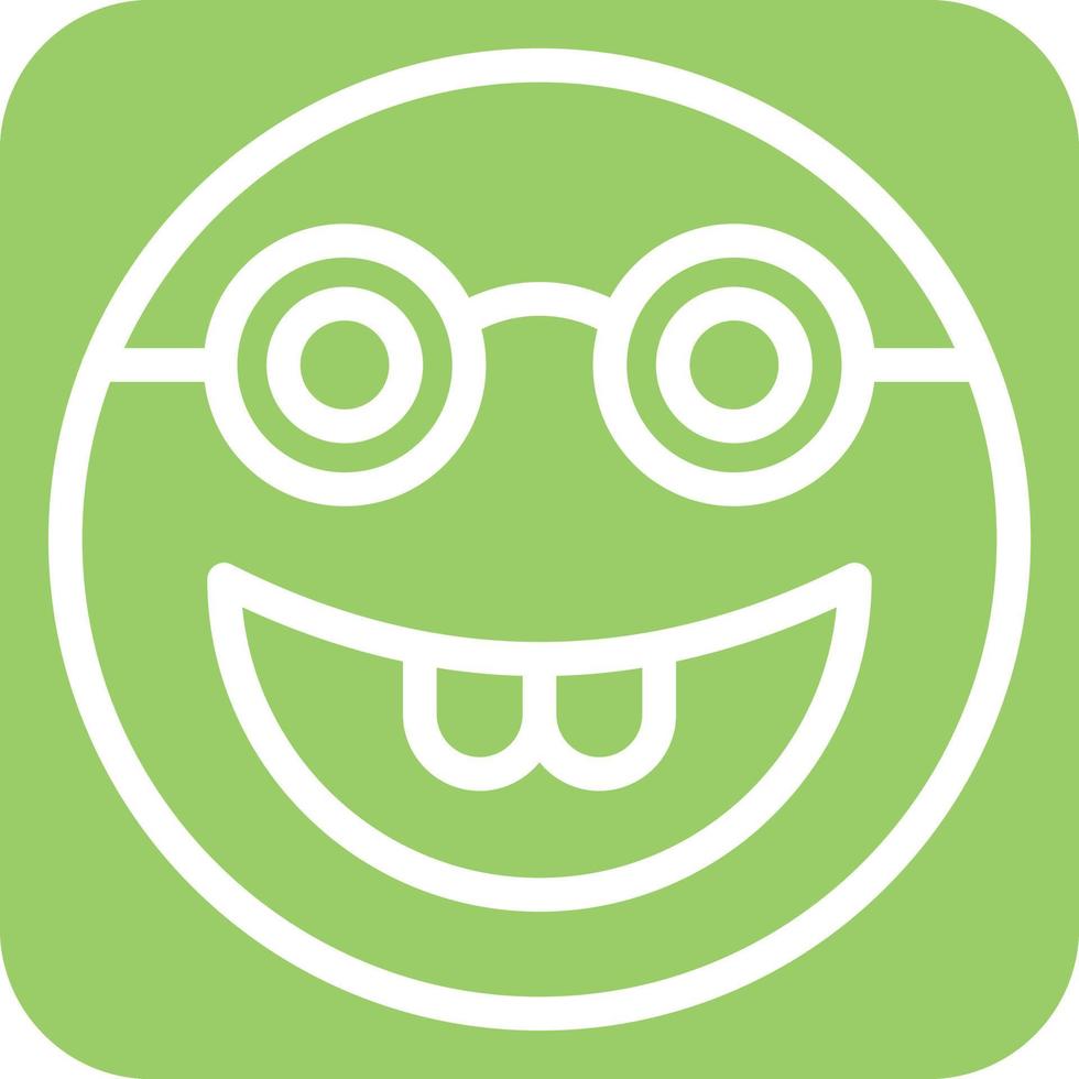 Nerd Icon Style vector