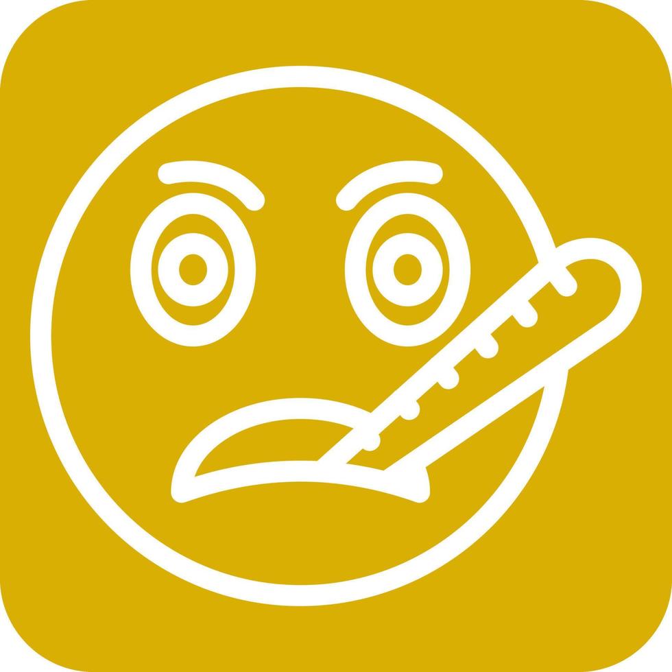 Sick Icon Style vector