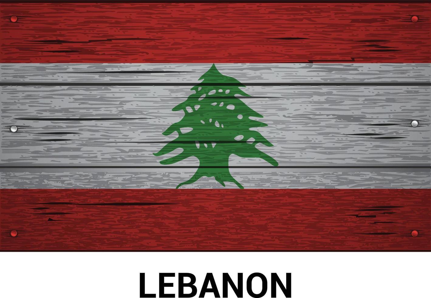 Country flag for nation with creative design vector