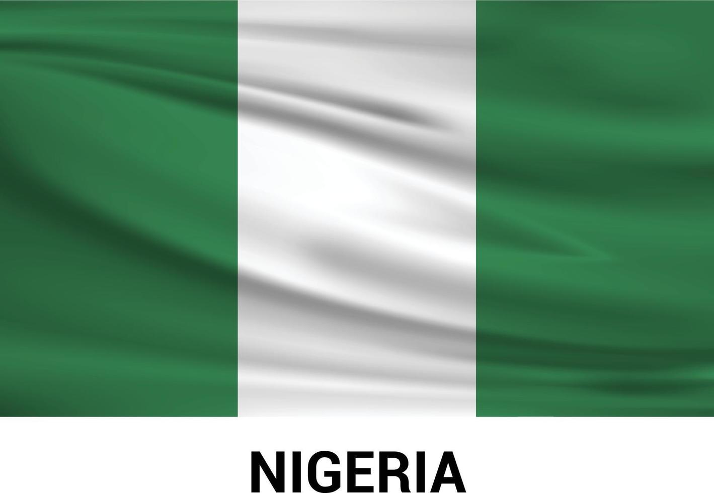 Nigeria Independence day design vector