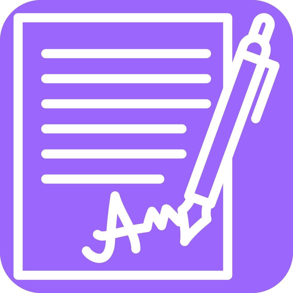 Contract Icon Style vector