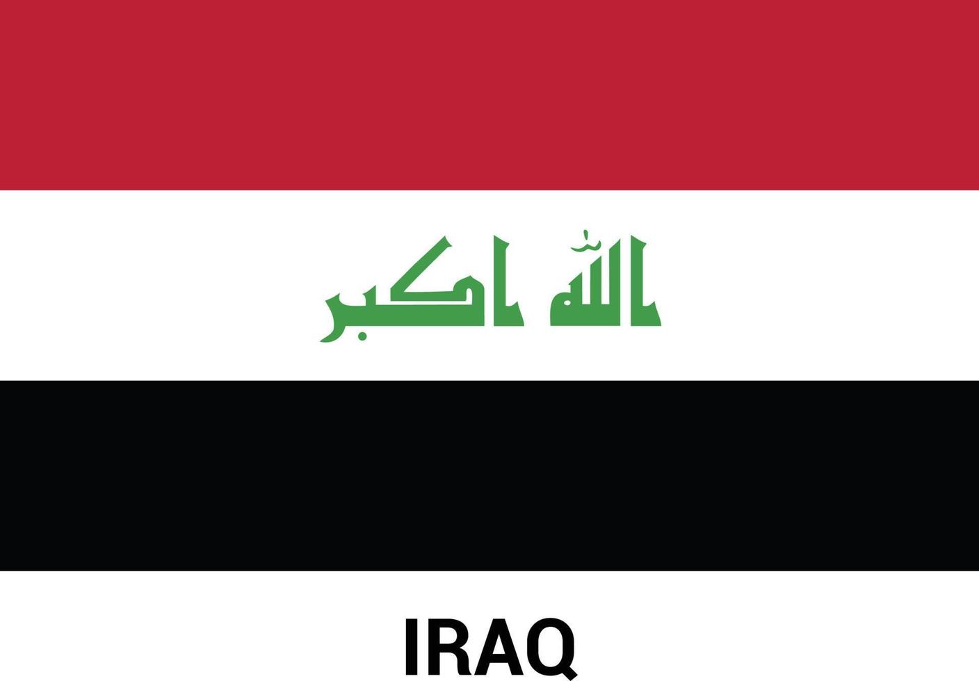 Iraq Independence day design vector