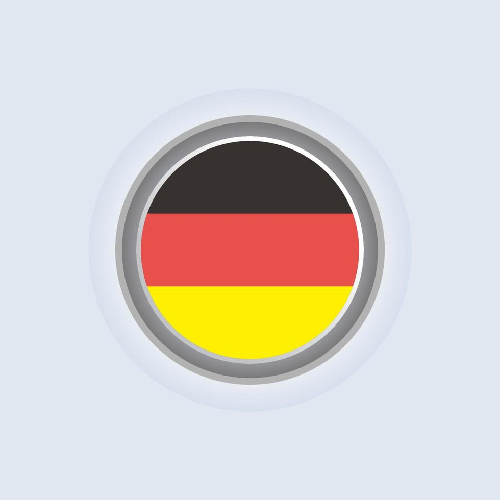 Illustration of Germany flag Template vector