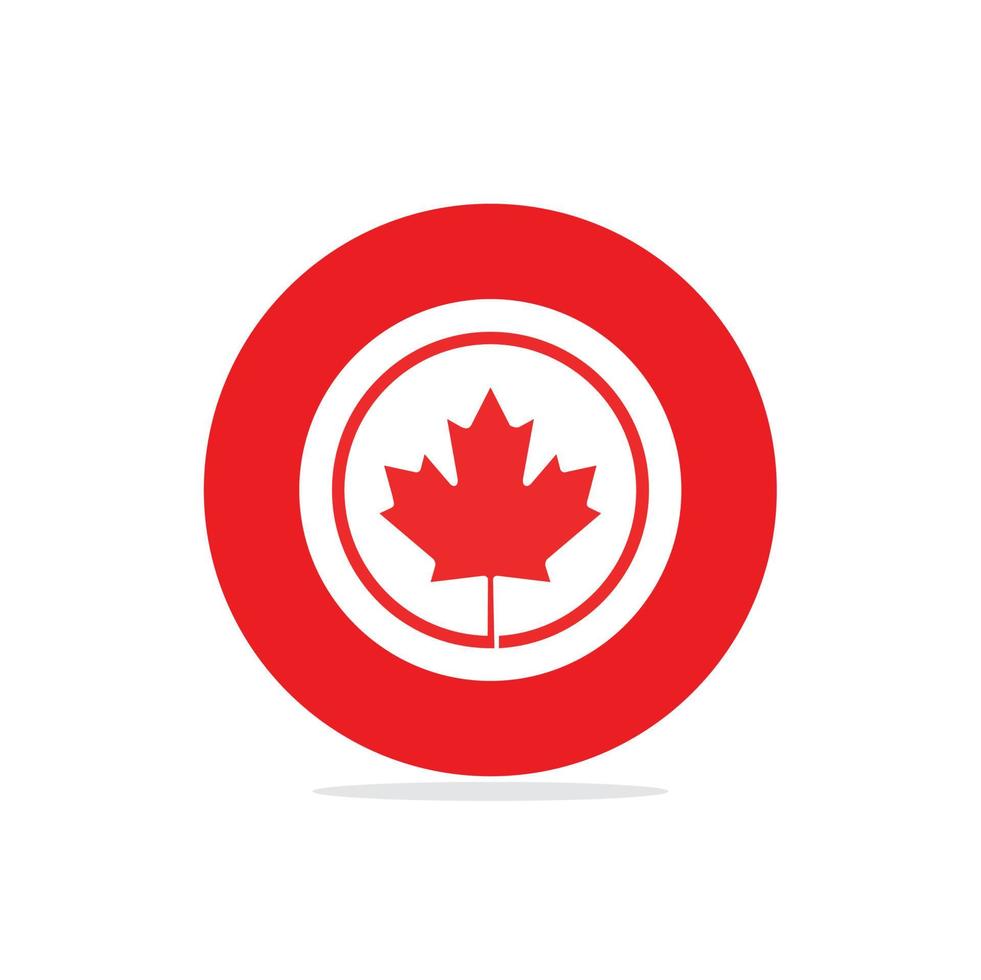 Canada Independence day design card vector